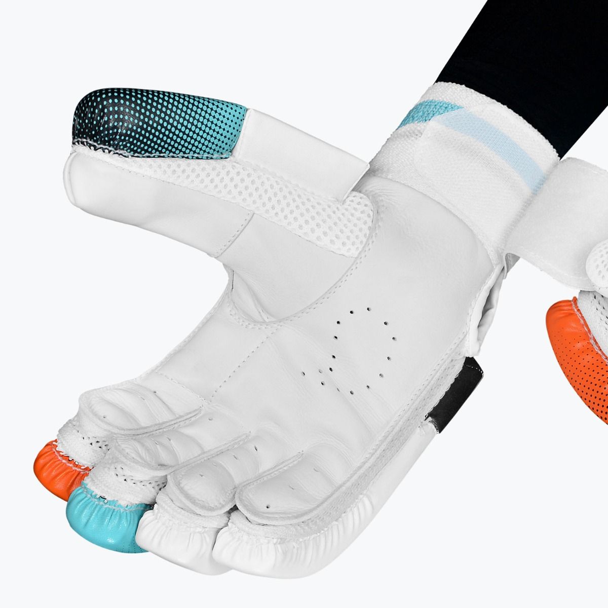 Rage Batting Gloves (Red/Sky)