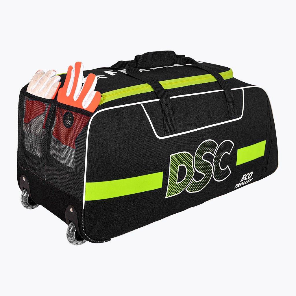DSC ECO TROLLEY CRICKET WHEELIE BAG