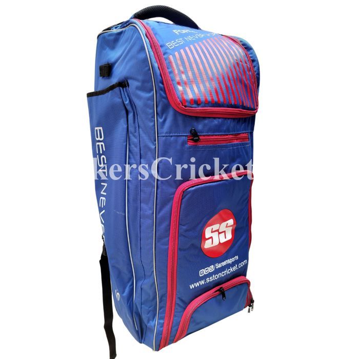 Watermarked - SS SELECT DUFFLE KIT BAG N. BLUE/RED