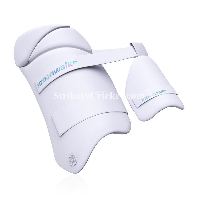 Watermarked - MOONWALKR THIGH GUARD 2.0 WHITE MEDIUM