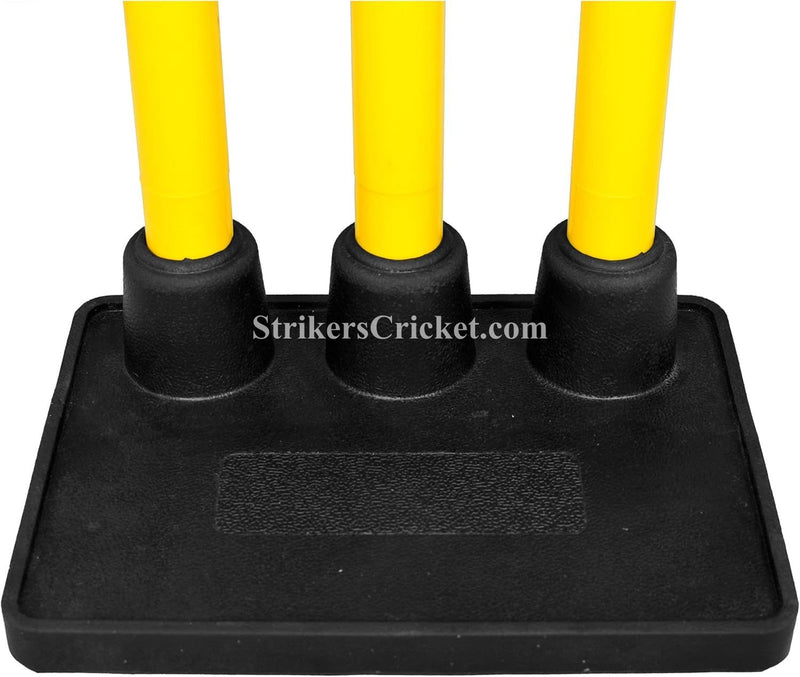 Watermarked - DSC PLASTIC STUMP SET WITH RUBBER BAS