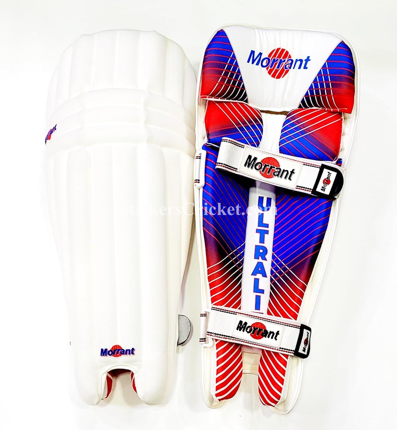 Watermarked - Morrant International Ultralight Ambidextrous Legguard/Batting Pad  (White)
