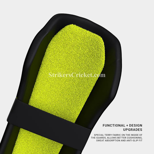 Watermarked - MOONWALKR KEEPING SHIN GUARD ADULT BLUE/BLACK