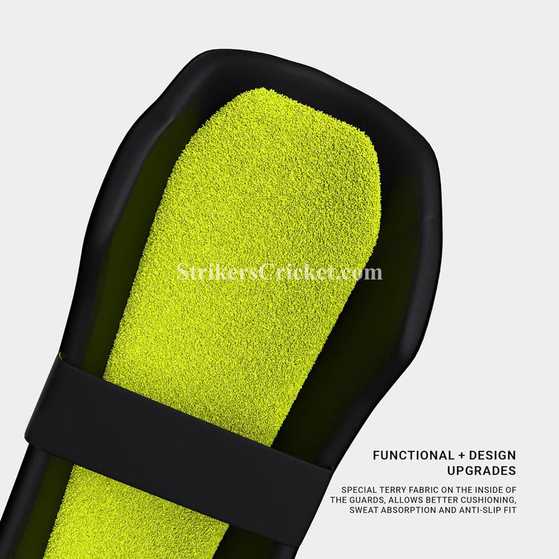 Watermarked - MOONWALKR KEEPING SHIN GUARD ADULT BLUE/BLACK