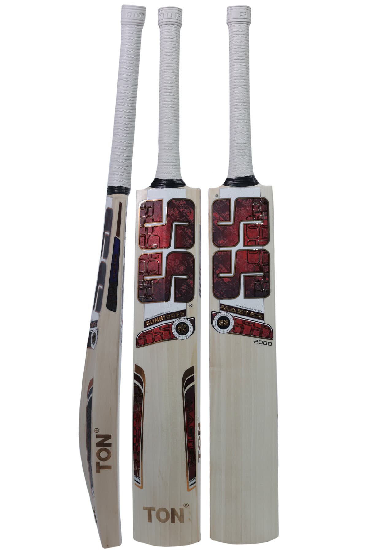 SS Master 2000 English Willow Cricket Bat -SH