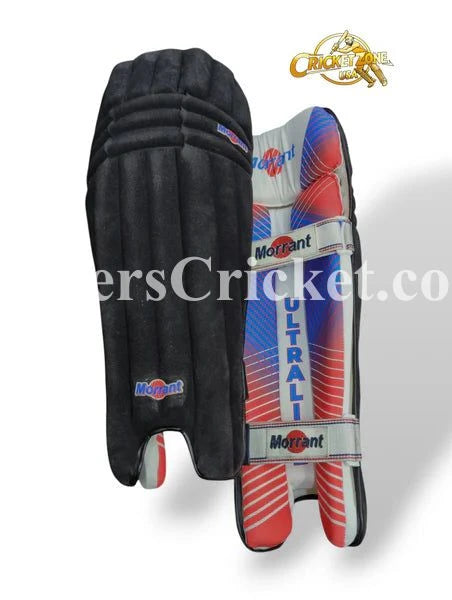 Watermarked - Morrant International Ultralight Ambidextrous Batting Legguard/Pad (Black)