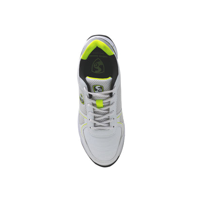 SG SCORER 6.0 Sports Shoe Design For Performance On The Field - White/Black/Lime