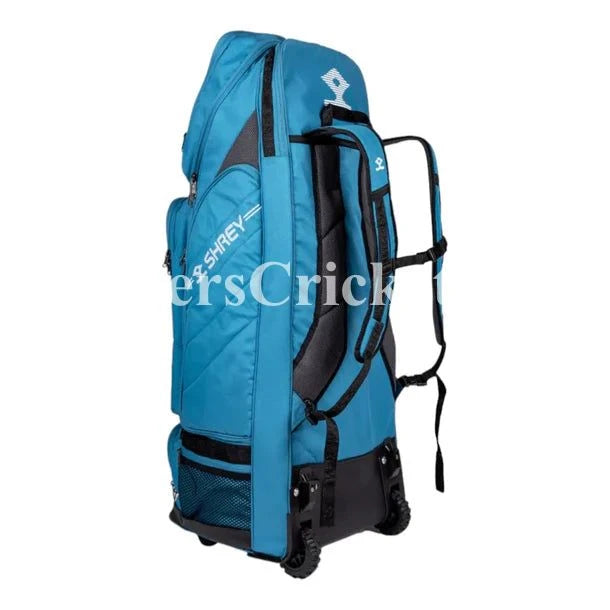Watermarked - SHREY META 120 WHEELIE KIT BAG BLUE