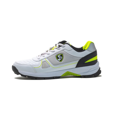 SG SCORER 6.0 Sports Shoe Design For Performance On The Field - White/Black/Lime