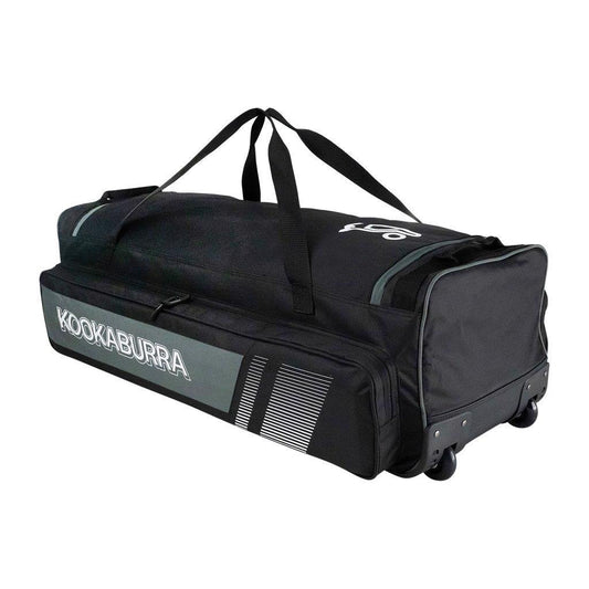 KOOKABURRA PRO 3500 CRICKET WHEELIE BAG BLACK/GREY