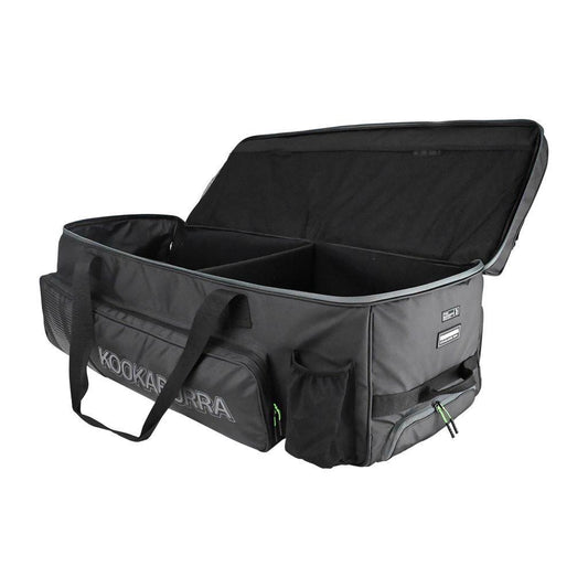 KOOKABURRA PRO PLAYERS CRICKET WHEELIE BAG BLACK