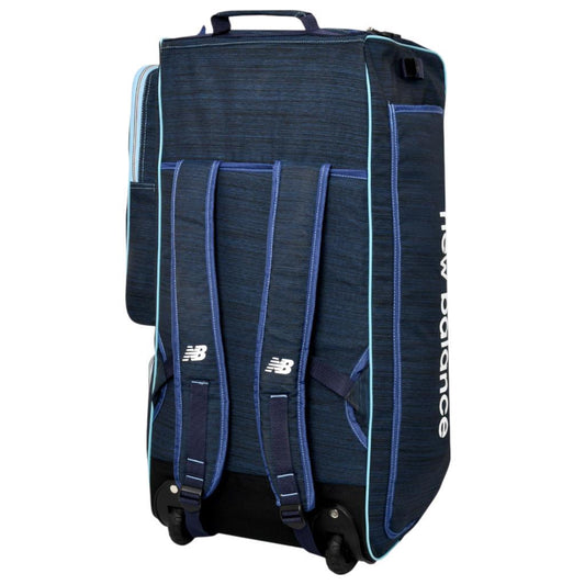 NEW BALANCE 600 COMBO WHEELIE DUFFLE BAG NAVY