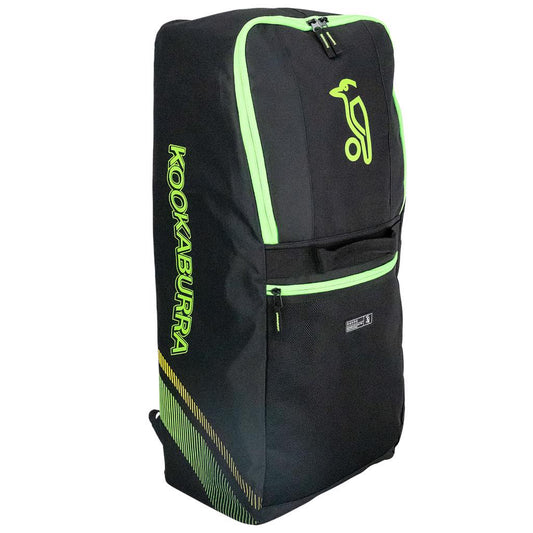 KOOKABURRA D6500 DUFFLE BAG JUNIOR, BLACK/GREEN