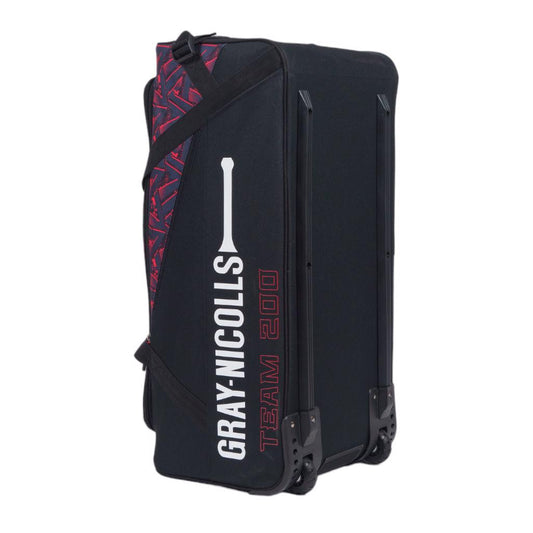 GARY NCIOLLS TEAM 200 WHEELIE BAG JUNIOR BLACK/RED