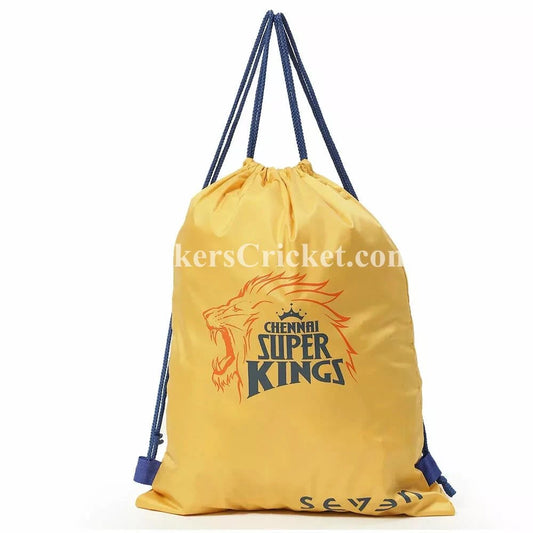 Watermarked - PLAY R X CHENNAI SUPER KINGS CSK KIT BAG YELLOW