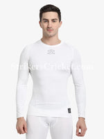 Watermarked - SHREY COMPRESSION L/S TOP WHITE