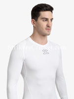 Watermarked - SHREY COMPRESSION L/S TOP WHITE