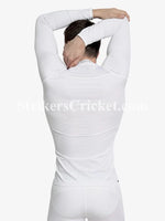 Watermarked - SHREY COMPRESSION L/S TOP WHITE